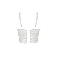 Elsa Diamond Lattice Cami Silver/Clear