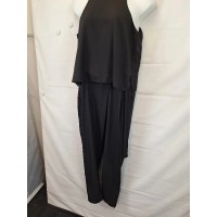 Halston Elegant Halter Neck Evening Jumpsuit Size 14