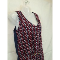 Tommy Hilfiger Classic Printed Drawstring Jumpsuit Size 8