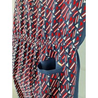Tommy Hilfiger Classic Printed Drawstring Jumpsuit Size 8