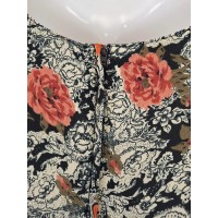Havana Moon Vintage Floral Pleated Jumpsuit Size 10