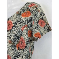 Havana Moon Vintage Floral Pleated Jumpsuit Size 10