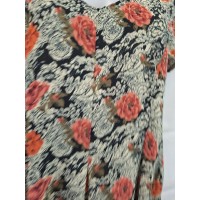 Havana Moon Vintage Floral Pleated Jumpsuit Size 10